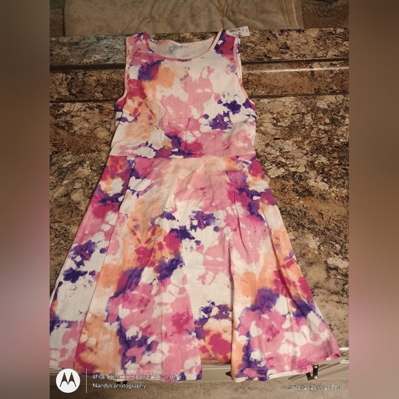 The Children's Place Other - Children place multi colored tanks top style tie-dye dress. Brand new w Tag Xl